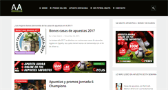 Desktop Screenshot of amigofutbolero.com